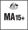 OFLC Australia Rating - MA15.png