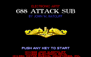 688AttackSub PC9801UV Title.png