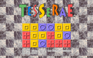 Tesserae PC9801VX Title.png