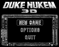 DukeNukem3D GameCom MainMenu.png