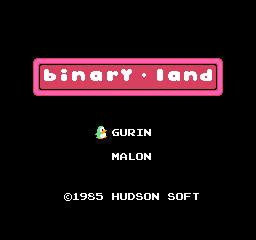 Binary Land Famicom Title.png