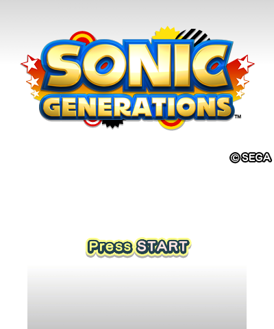 sonic generations 3ds code