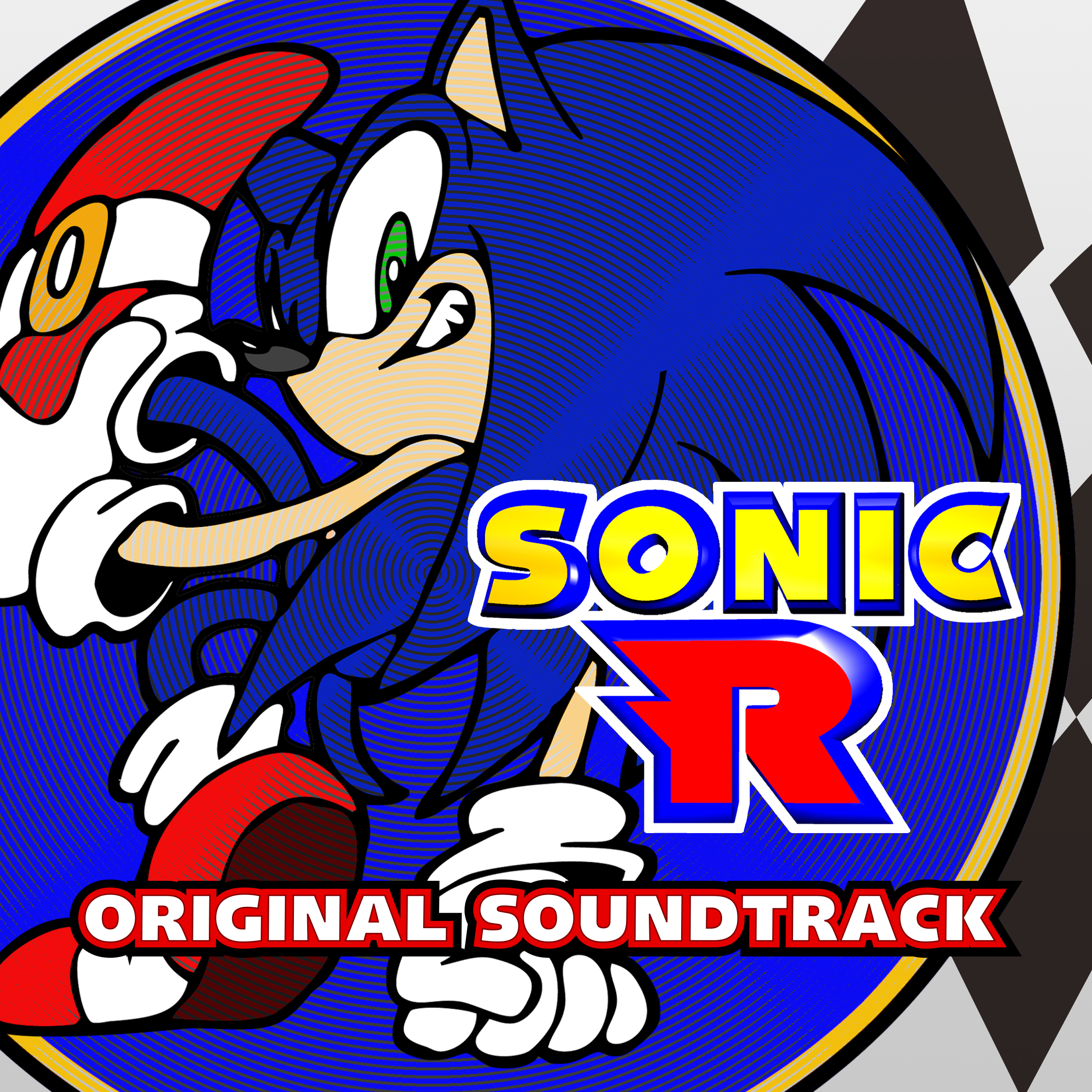 Саундтрек сега. Sonic r. Sonic r Sonic. Соник р обложка. Sonic r 1997.