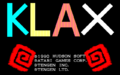 Klax PC8801 Title.png