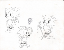 Sonic the Hedgehog Settei Shiryoushuu - Sonic Retro