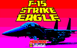 F15 PC8801mkIISR Title.png