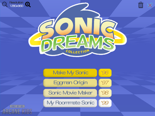 Sonic Dreams Collection title screen.png