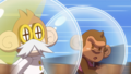Super Monkey Ball Banana Mania Animation Art GonGon and Doctor.png