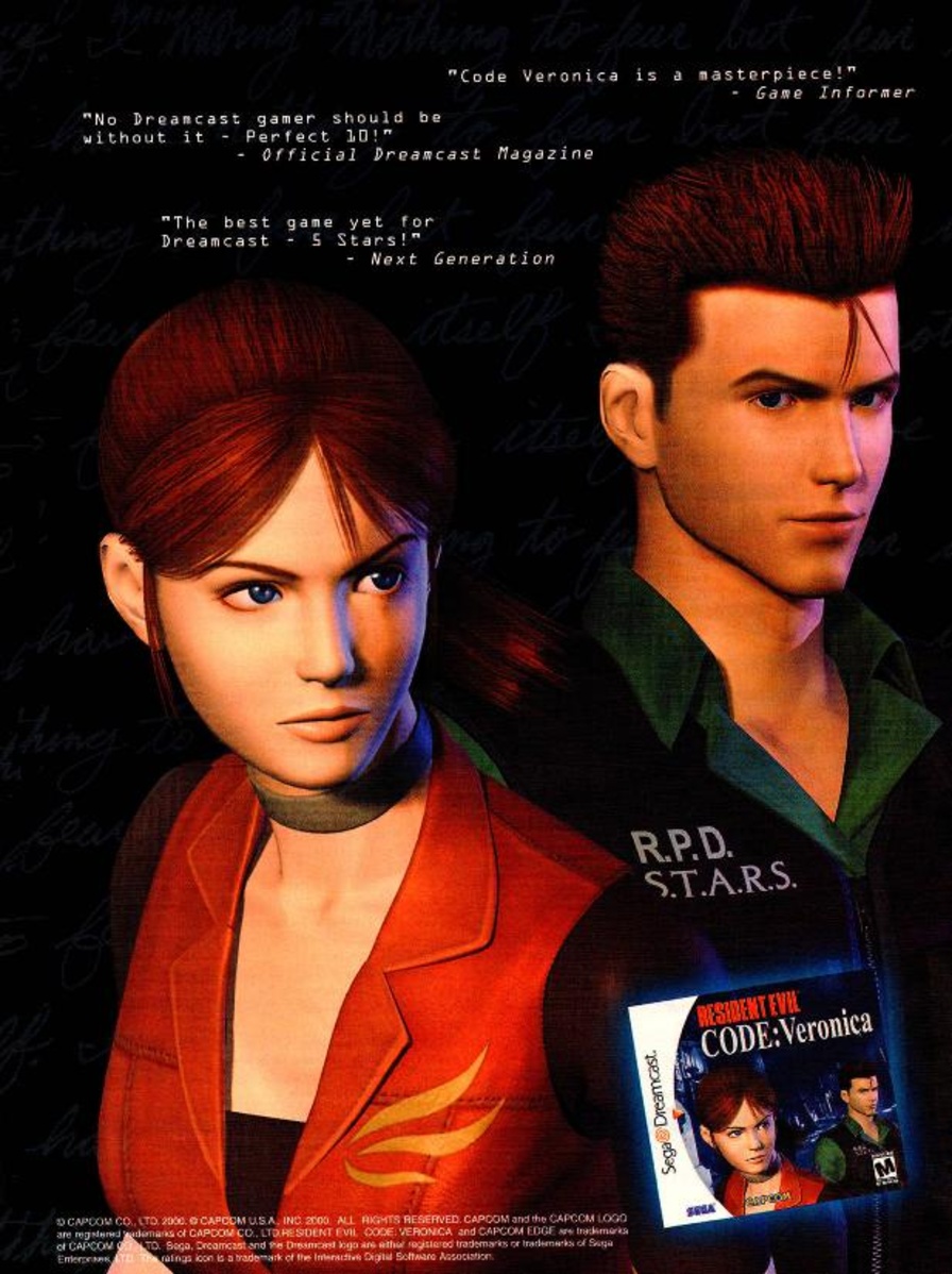 Code veronica. Resident Evil code Veronica. Resident Evil Sega Dreamcast. Resident Evil code Veronica Dreamcast. Код Вероника Дримкаст.