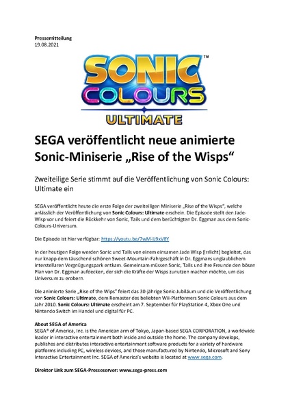 File:Sonic Colours Ultimate Press Release 2021-08-19 DE.pdf