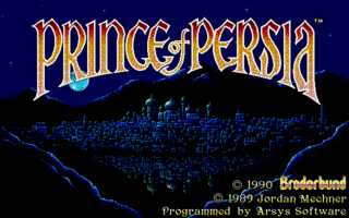 PrinceofPersia PC9801VX Title.png
