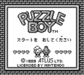 PuzzleBoy GB JP Title.png