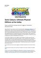 Sonic Colours Ultimate Press Release 2021-10-01 FR.pdf
