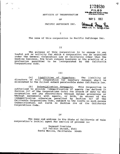 File:Pacific SoftScape Inc. Registration 1993-05-05 (California Secretary of State).pdf