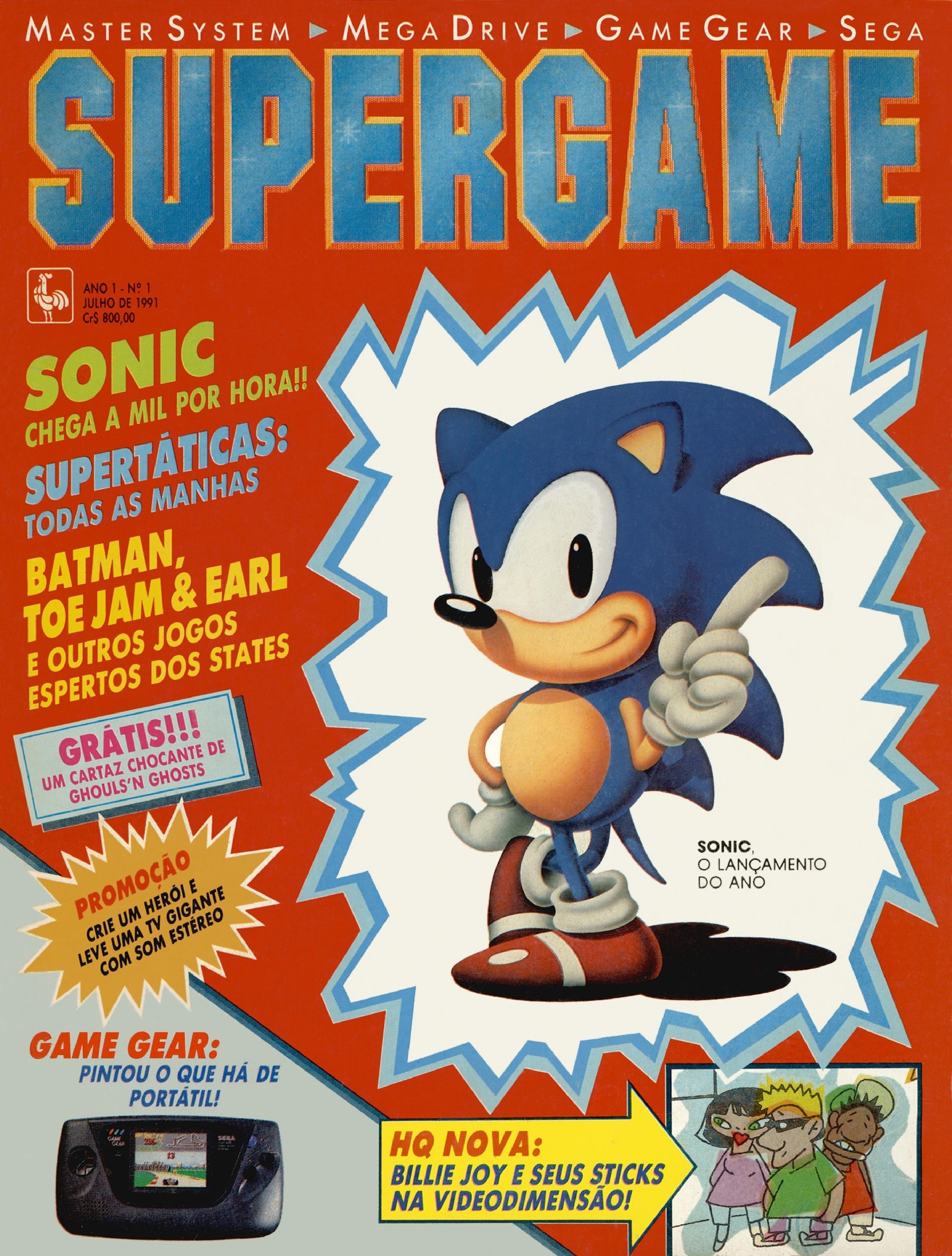 Usado: Jogo Sonic the Hedgehog - Master System em Promoção na