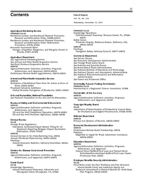 File:Federal Register, Vol. 78 Nº 219, 2013-11-13 (by Office of the Federal Register, United States Government Printing Office).pdf